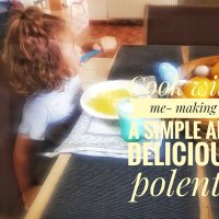 Cook with me- making a simple and delicious polenta