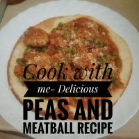 Cook with me- Delicious Peas and Meatball Recipe