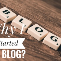 Why I started my blog?